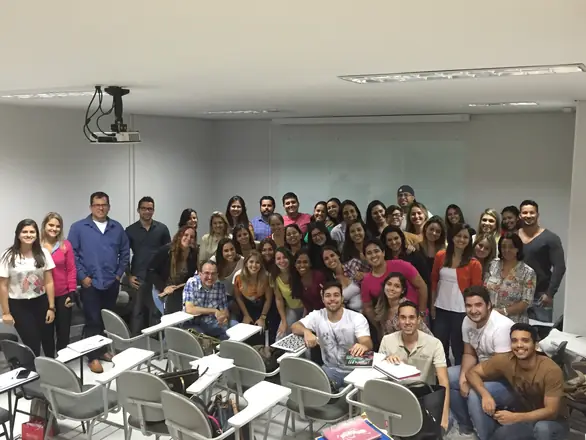 Turma da especialização em Endodontia da EndoBrasília, 2015