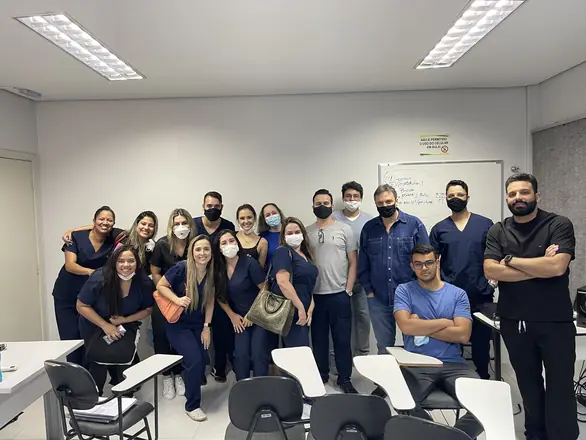 Turma da especialização em Endodontia da EndoBrasília, 2021